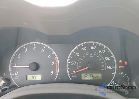 2010 Toyota Corolla Base from USA, damaged, VIN 2T1BU4EE1AC533989